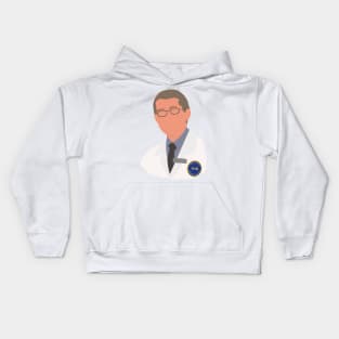 Dr. Fauci Portrait Kids Hoodie